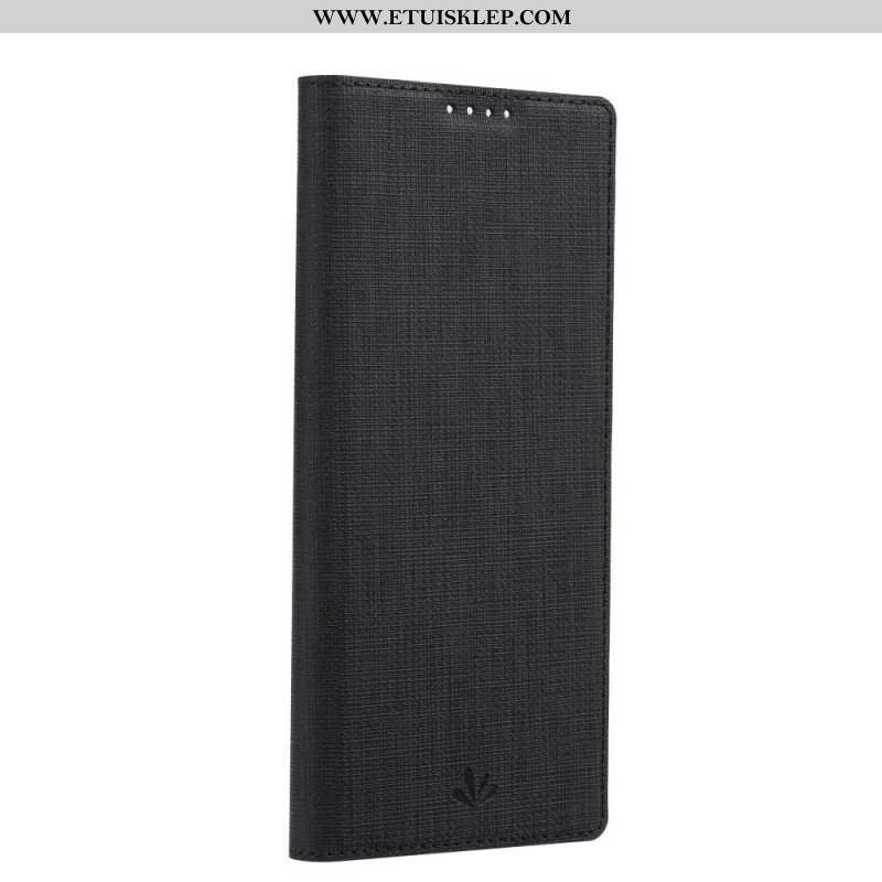 Etui Na Telefon do Sony Xperia 10 IV Etui Folio Vili Tekstura Tkaniny